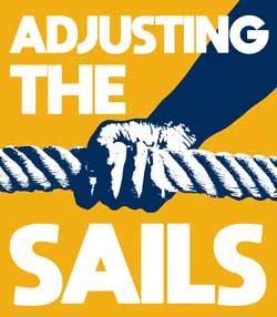 Adjusting the Sails Podcast Logo
